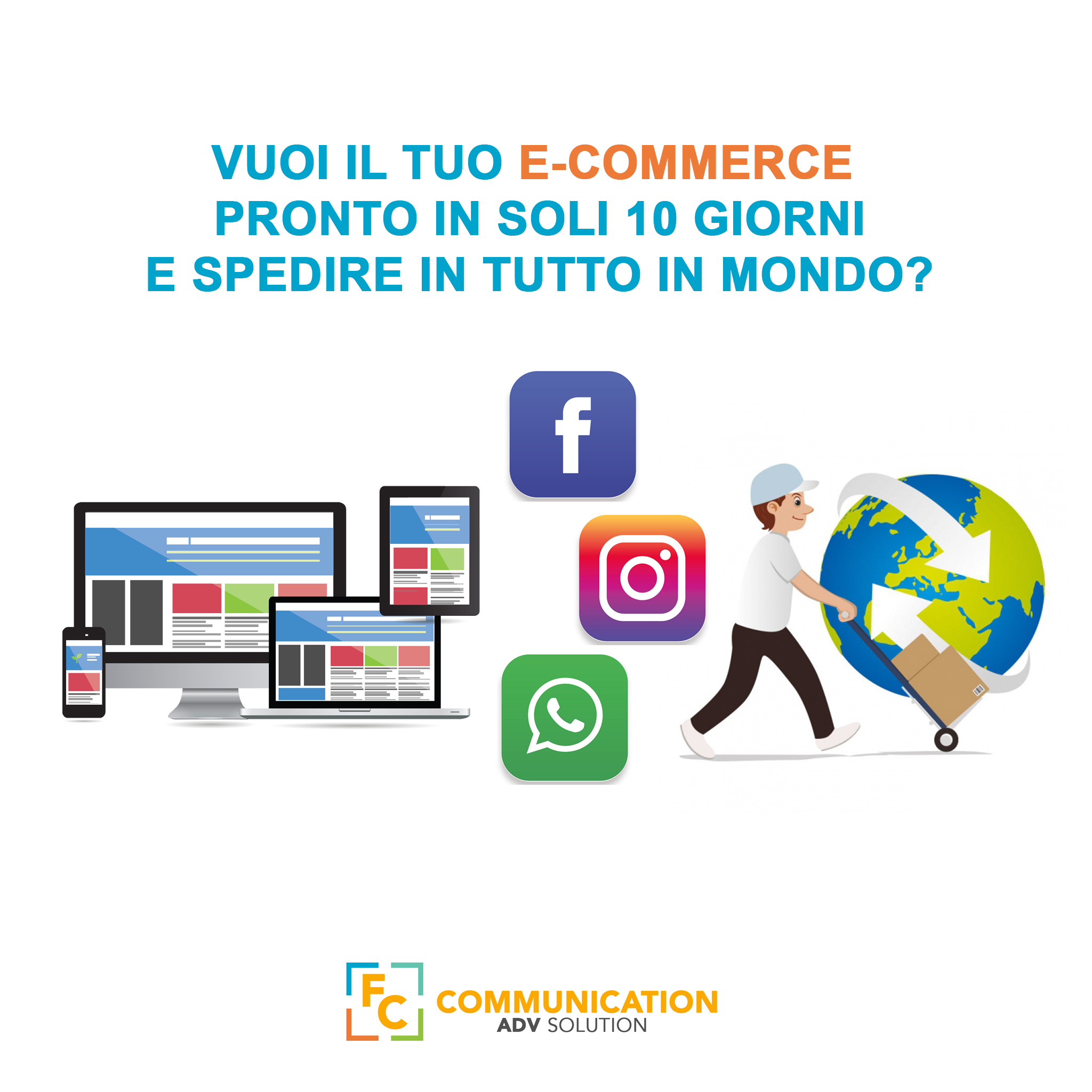 Fc communucation realizza sito e-commerce